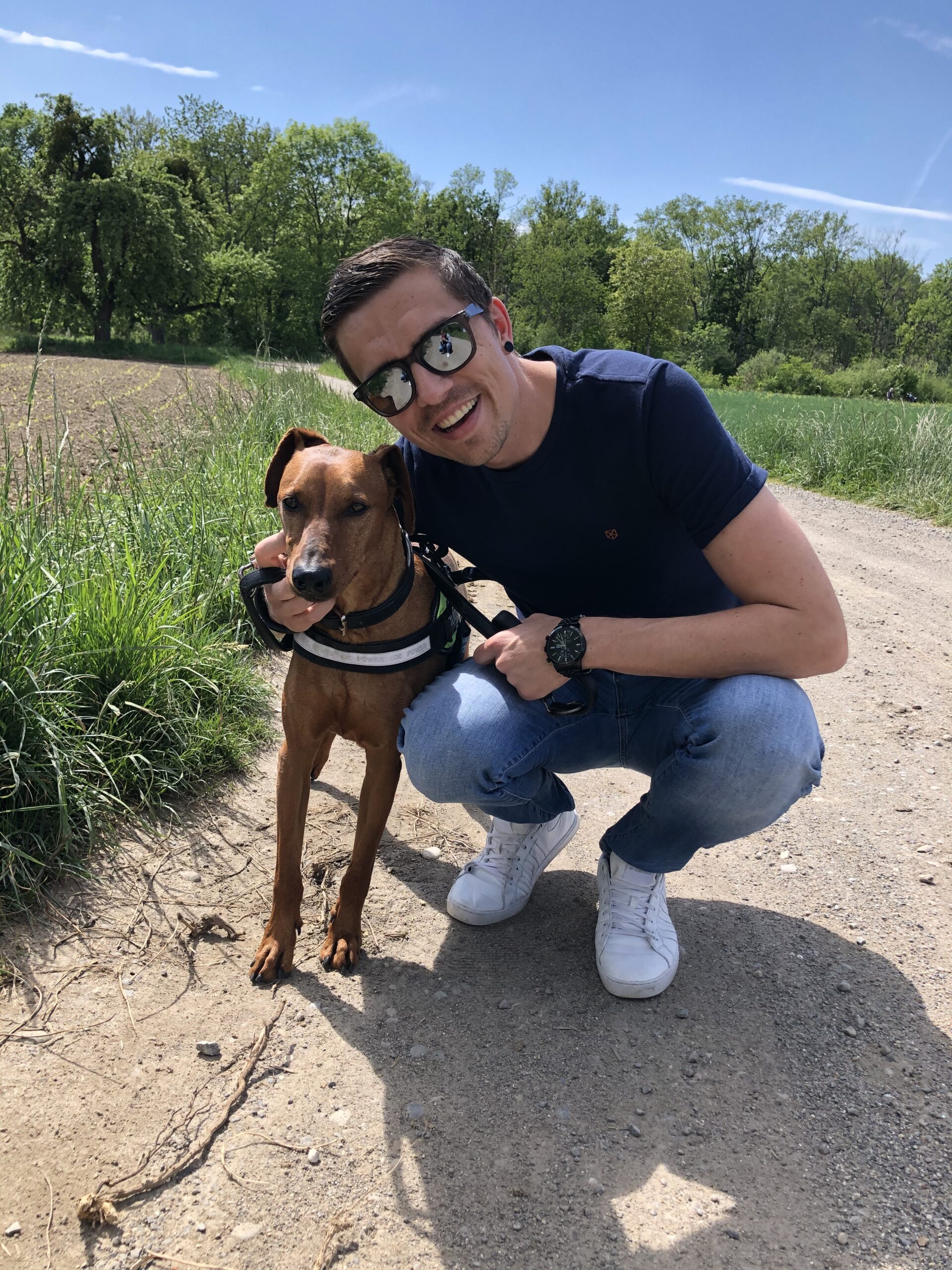 Patrick mit Jack Patrick mit Jack